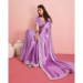 Picture of Fine Chiffon Plum Saree