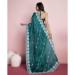 Picture of Nice Chiffon Dark Green Saree