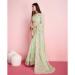 Picture of Enticing Organza Medium Spring Green Saree