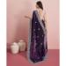 Picture of Lovely Georgette Purple Saree