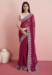 Picture of Sightly Georgette Deep Pink Saree