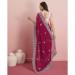 Picture of Sightly Georgette Deep Pink Saree