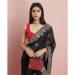 Picture of Pretty Georgette Black Saree