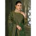 Picture of Beautiful Chiffon Sea Green Straight Cut Salwar Kameez