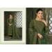 Picture of Beautiful Chiffon Sea Green Straight Cut Salwar Kameez