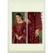 Picture of Admirable Chiffon Maroon Straight Cut Salwar Kameez