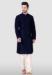 Picture of Comely Silk Midnight Blue Kurtas