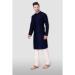 Picture of Comely Silk Midnight Blue Kurtas