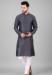 Picture of Enticing Georgette Slate Grey Kurtis & Tunic