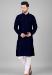 Picture of Magnificent Georgette Midnight Blue Kurtis & Tunic