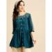 Picture of Radiant Chiffon Midnight Blue Kurtis & Tunic