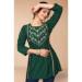 Picture of Excellent Chiffon Sea Green Kurtis & Tunic