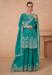 Picture of Appealing Silk Teal Readymade Salwar Kameez