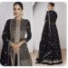 Picture of Sightly Georgette Black Readymade Salwar Kameez