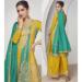 Picture of Stunning Silk Golden Rod Readymade Salwar Kameez