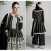 Picture of Delightful Silk Black Readymade Salwar Kameez