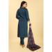 Picture of Ideal Silk Dark Slate Grey Readymade Salwar Kameez