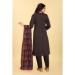 Picture of Sightly Silk Black Readymade Salwar Kameez