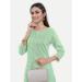 Picture of Appealing Silk Dark Sea Green Readymade Salwar Kameez