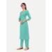 Picture of Ideal Cotton Powder Blue Kurtis & Tunic