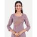 Picture of Exquisite Cotton Rosy Brown Kurtis & Tunic