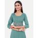 Picture of Classy Cotton Cadet Blue Kurtis & Tunic