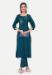 Picture of Exquisite Cotton Midnight Blue Kurtis & Tunic