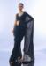 Picture of Excellent Chiffon & Satin Midnight Blue Saree