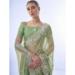 Picture of Wonderful Chiffon & Satin Grey Saree