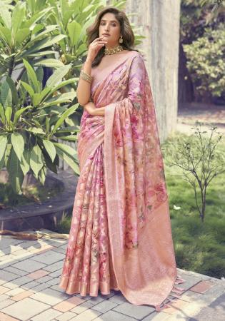 Picture of Splendid Chiffon Thistle Saree