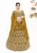 Picture of Beauteous Georgette Dark Golden Rod Lehenga Choli