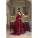 Picture of Beautiful Net Maroon Lehenga Choli