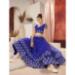 Picture of Graceful Net Midnight Blue Lehenga Choli