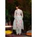 Picture of Gorgeous Organza Silver Readymade Salwar Kameez