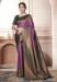 Picture of Graceful Silk Purple Saree