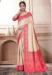 Picture of Fascinating Silk Pale Golden Rod Saree