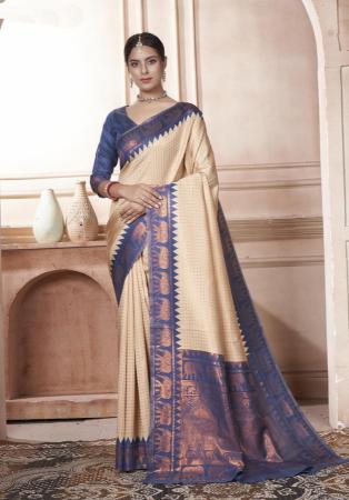 Picture of Excellent Silk Wheat Saree