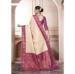 Picture of Beauteous Silk Rosy Brown Saree