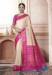 Picture of Pleasing Silk Pale Violet Red Saree