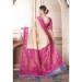 Picture of Pleasing Silk Pale Violet Red Saree