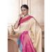 Picture of Pleasing Silk Pale Violet Red Saree