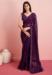 Picture of Marvelous Georgette Purple Saree