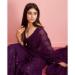 Picture of Marvelous Georgette Purple Saree