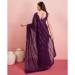 Picture of Marvelous Georgette Purple Saree