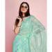 Picture of Appealing Net Dark Sea Green Saree