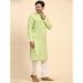 Picture of Statuesque Cotton Tan Kurtas