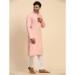 Picture of Taking Cotton Peach Puff Kurtas