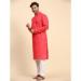 Picture of Pleasing Cotton Dark Salmon Kurtas