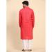 Picture of Pleasing Cotton Dark Salmon Kurtas