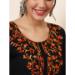 Picture of Wonderful Rayon Black Kurtis & Tunic